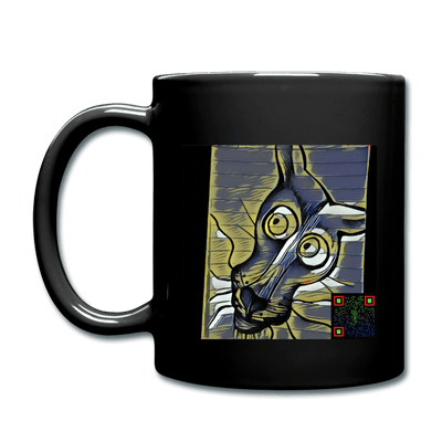 AtrixU High Cat Coffee Mug - black