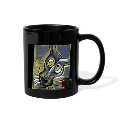 AtrixU High Cat Coffee Mug - black
