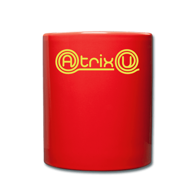 AtrixU High Cat Coffee Mug - red