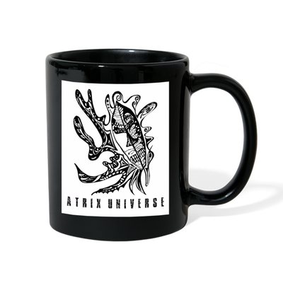 AtrixU Black & White Collection Coffee Mug - black