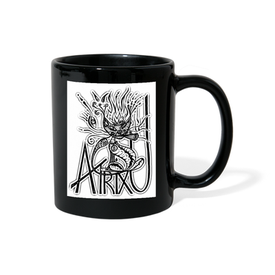 ATRIXU BLACK & WHITE COLLECTION COFFEE MUG - black
