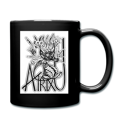 ATRIXU BLACK & WHITE COLLECTION COFFEE MUG - black