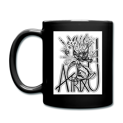 ATRIXU BLACK & WHITE COLLECTION COFFEE MUG - black