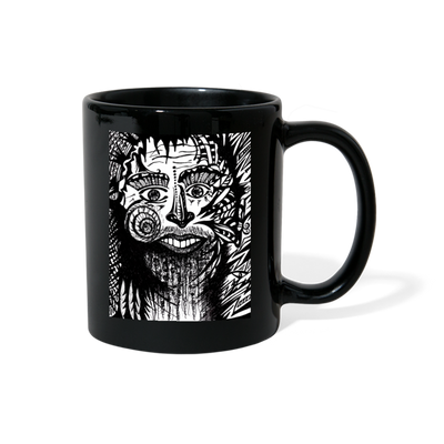 ATRIXU BLACK & WHITE COLLECTION COFFEE MUG - black
