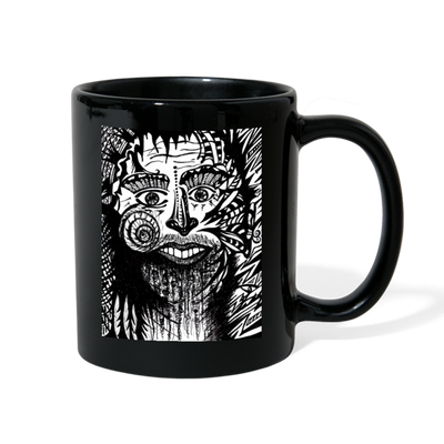 ATRIXU BLACK & WHITE COLLECTION COFFEE MUG - black