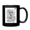 ATRIXU BLACK & WHITE COLLECTION COFFEE MUG - black