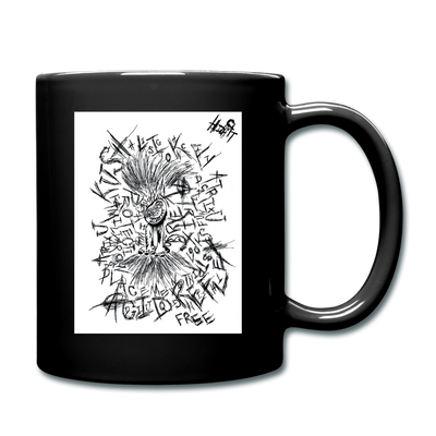 ATRIXU BLACK & WHITE COLLECTION COFFEE MUG - black