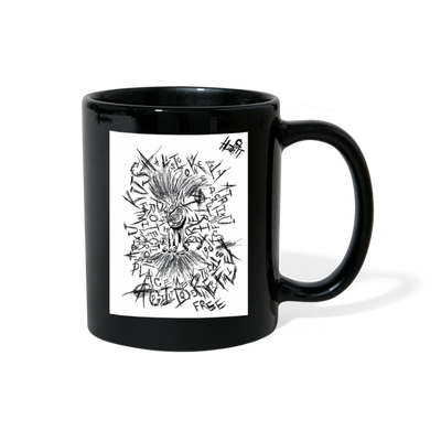 ATRIXU BLACK & WHITE COLLECTION COFFEE MUG - black