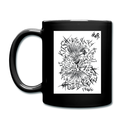 ATRIXU BLACK & WHITE COLLECTION COFFEE MUG - black