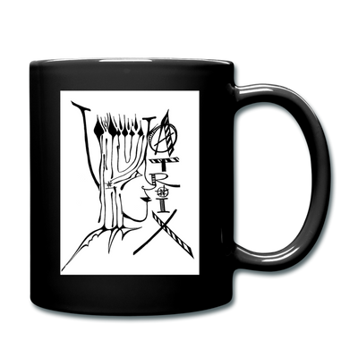ATRIXU BLACK & WHITE COLLECTION COFFEE MUG - black