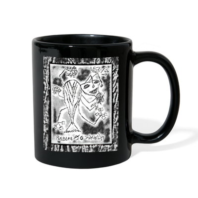 ATRIXU BLACK & WHITE COLLECTION COFFEE MUG - black