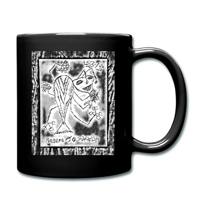 ATRIXU BLACK & WHITE COLLECTION COFFEE MUG - black