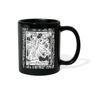 ATRIXU BLACK & WHITE COLLECTION COFFEE MUG - black