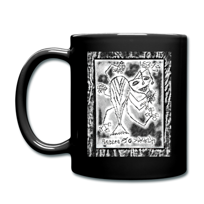ATRIXU BLACK & WHITE COLLECTION COFFEE MUG - black