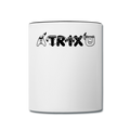 ATRIXU BLACK & WHITE COLLECTION COFFEE MUG - white/black