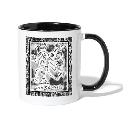 ATRIXU BLACK & WHITE COLLECTION COFFEE MUG - white/black