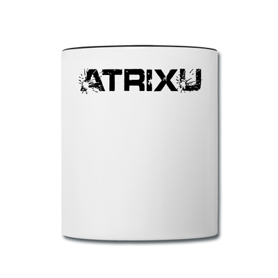 ATRIXU BLACK & WHITE COLLECTION COFFEE MUG - white/black