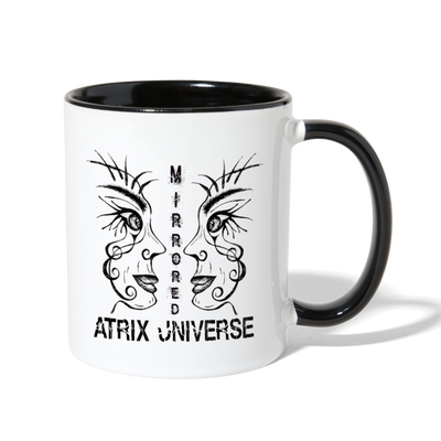 ATRIXU BLACK & WHITE COLLECTION COFFEE MUG - white/black