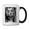 ATRIXU BLACK & WHITE COLLECTION COFFEE MUG - white/black