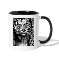 ATRIXU BLACK & WHITE COLLECTION COFFEE MUG - white/black