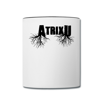 ATRIXU BLACK & WHITE COLLECTION COFFEE MUG - white/black