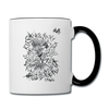 ATRIXU BLACK & WHITE COLLECTION COFFEE MUG - white/black