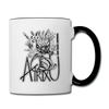 ATRIXU BLACK & WHITE COLLECTION COFFEE MUG - white/black