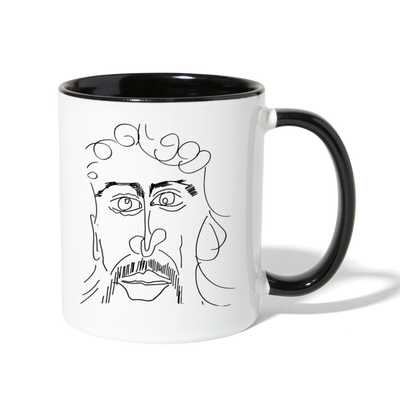 ATRIXU BLACK & WHITE COLLECTION COFFEE MUG - white/black