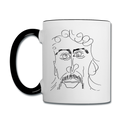 ATRIXU BLACK & WHITE COLLECTION COFFEE MUG - white/black