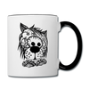 ATRIXU BLACK & WHITE COLLECTION COFFEE MUG - white/black