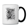 ATRIXU BLACK & WHITE COLLECTION COFFEE MUG - white/black