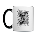 ATRIXU BLACK & WHITE COLLECTION COFFEE MUG - white/black