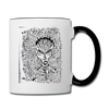 ATRIXU BLACK & WHITE COLLECTION COFFEE MUG - white/black