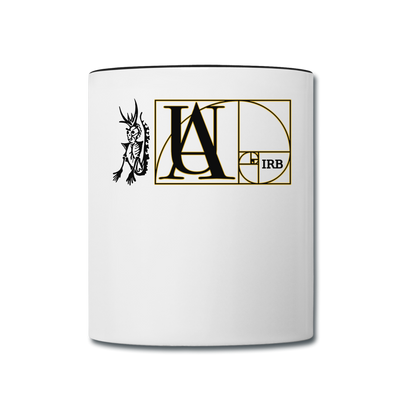 ATRIXU BLACK & WHITE COLLECTION COFFEE MUG - white/black