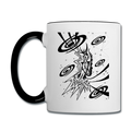 ATRIXU BLACK & WHITE COLLECTION COFFEE MUG - white/black