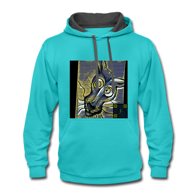 ATRIX UNIVERSE HOODIES - scuba blue/asphalt