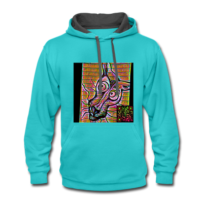 ATRIX UNIVERSE HOODIES - scuba blue/asphalt