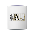 ATRIX UNIVERSE DEFINED Coffee Mug - white/cobalt blue