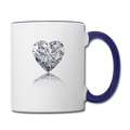 ATRIX UNIVERSE DEFINED Coffee Mug - white/cobalt blue