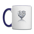 ATRIX UNIVERSE DEFINED Coffee Mug - white/cobalt blue