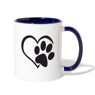 ATRIX UNIVERSE DEFINED COFFEE MUG - white/cobalt blue