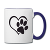ATRIX UNIVERSE DEFINED COFFEE MUG - white/cobalt blue