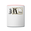 ATRIX UNIVERSE DEFINED COFFEE MUG - white/red