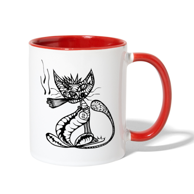 ATRIX UNIVERSE DEFINED COFFEE MUG - white/red