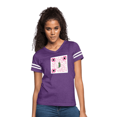 QR Code AtrixU Women Collection - vintage purple/white