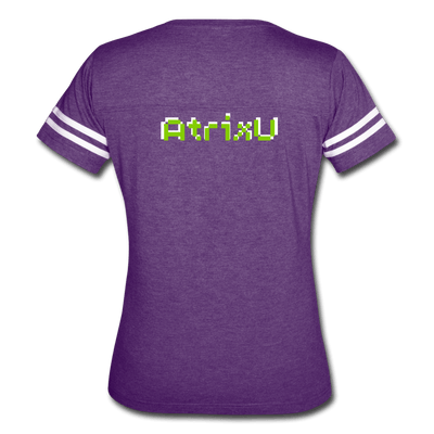 QR Code AtrixU Women Collection - vintage purple/white