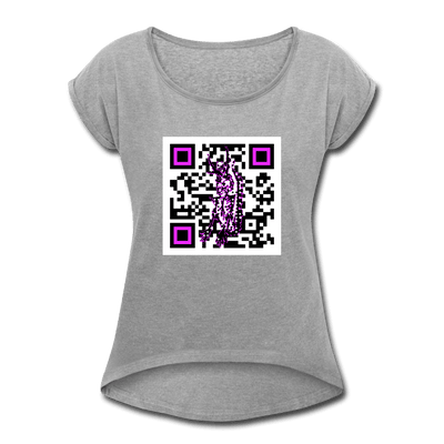 QR Code AtrixU Women's - heather gray