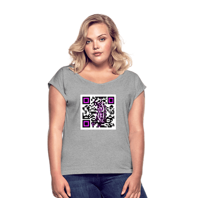 QR Code AtrixU Women's - heather gray