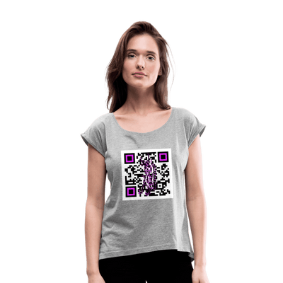 QR Code AtrixU Women's - heather gray