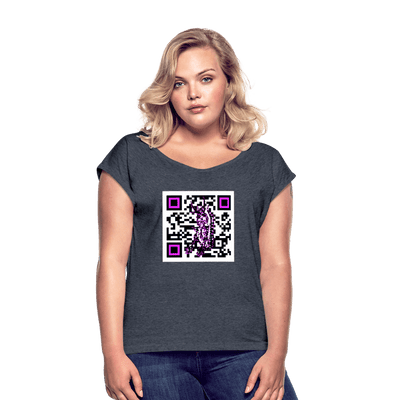 QR Code AtrixU Women's - navy heather